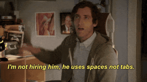 tabs vs spaces